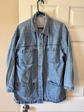 Cabin Creek Light Blue Denim Jacket - Casual Button-Up